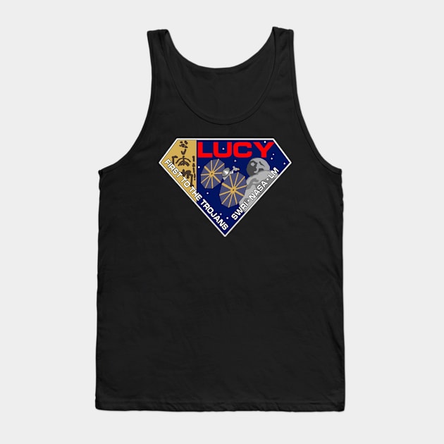 Lucy Mission Logo Tank Top by Spacestuffplus